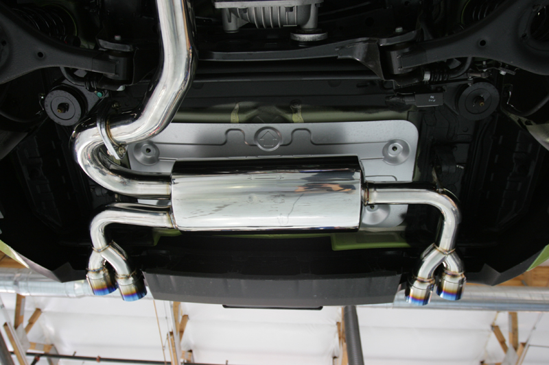 AGENCY POWER CATBACK EXHAUST HYUNDAI GENESIS 3.8L V6 09-12 - 2