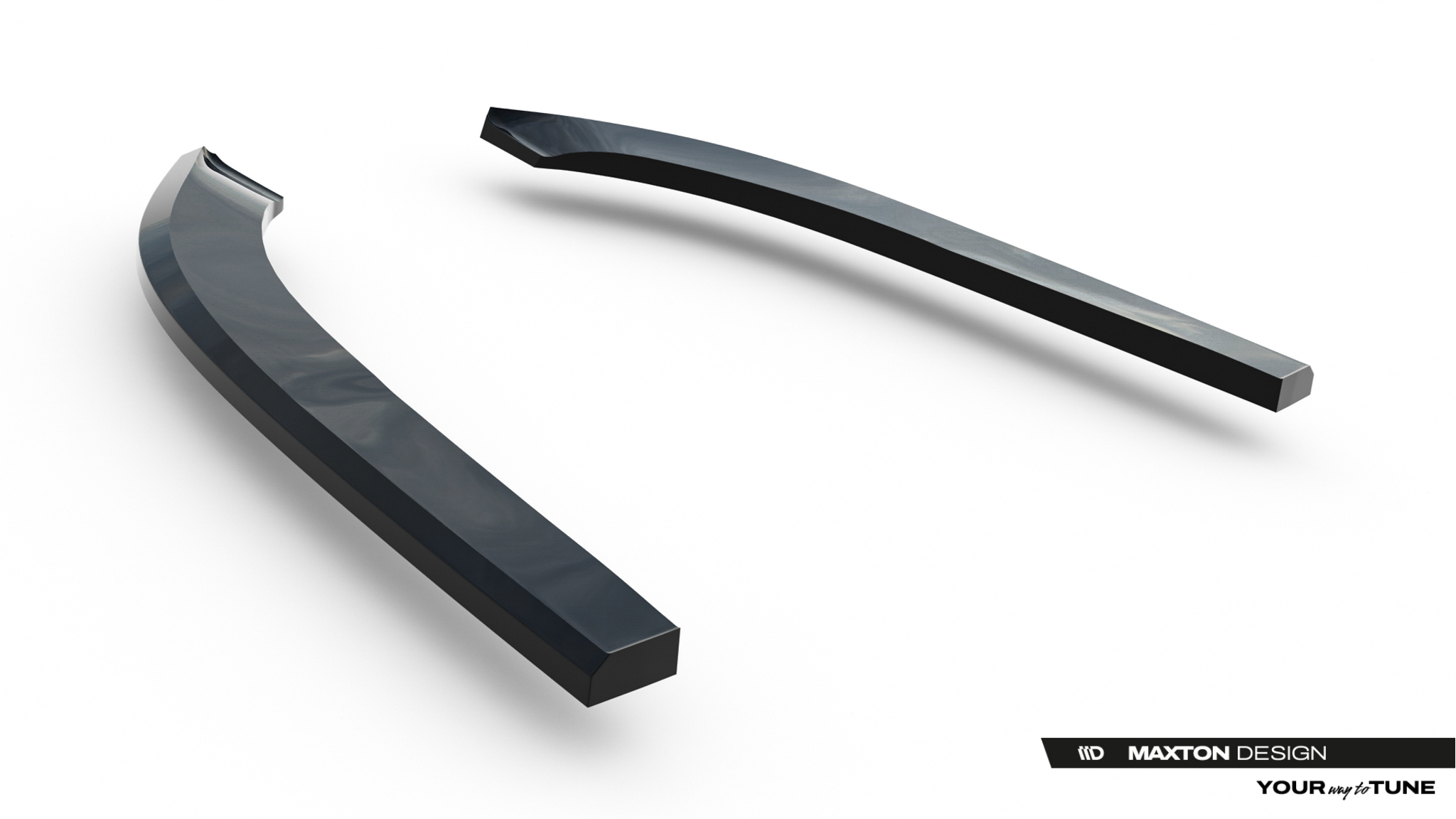 REAR SIDE SPLITTERS SUITABLE FOR VOLKSWAGEN JETTA GLI MK7 FACELIFT 2 – MAXTON DESIGN - 5