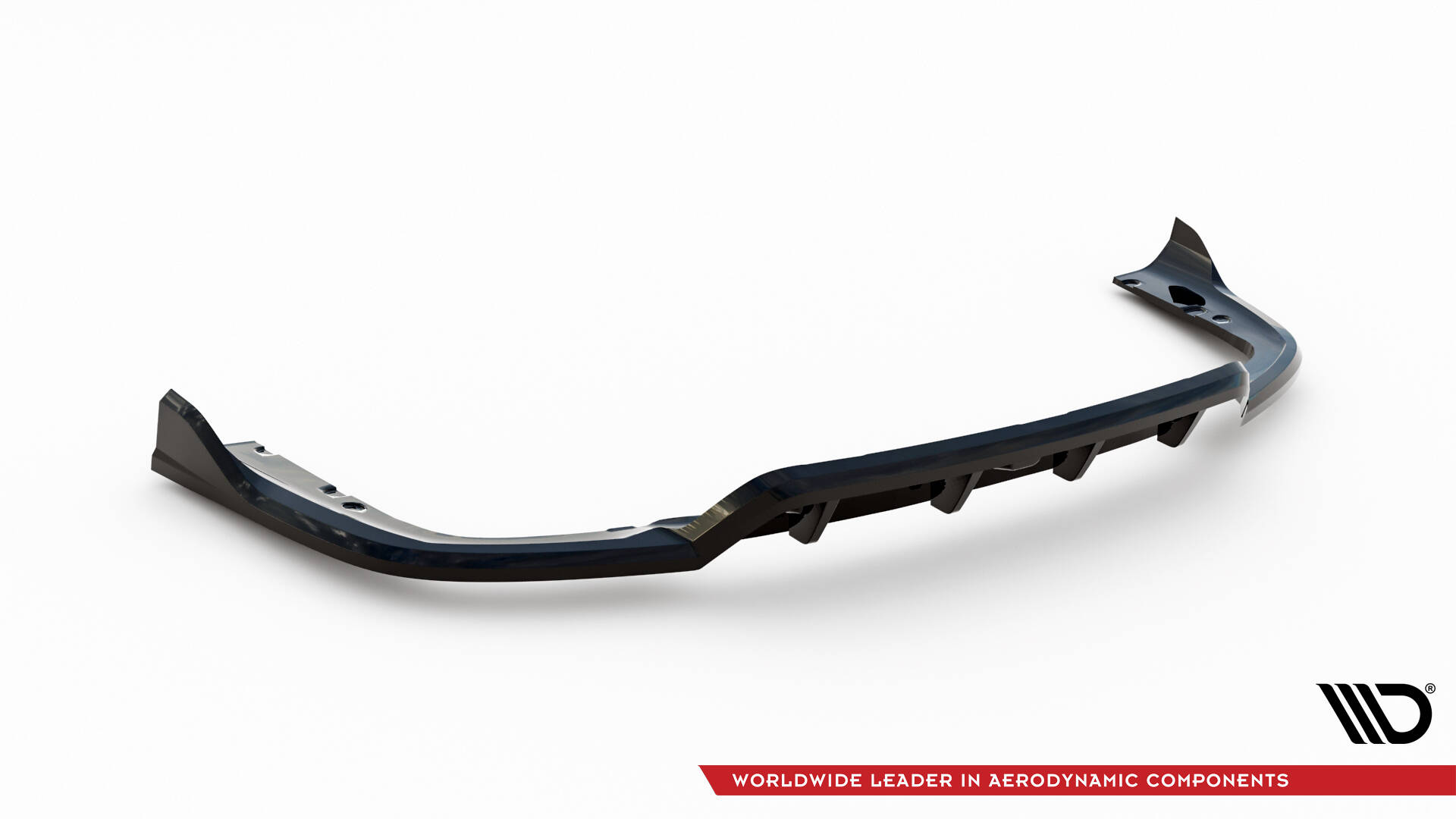 Central Rear Splitter (Vertical Bars) V.2 BMW X6 M-Pack G06 Facelift - 5
