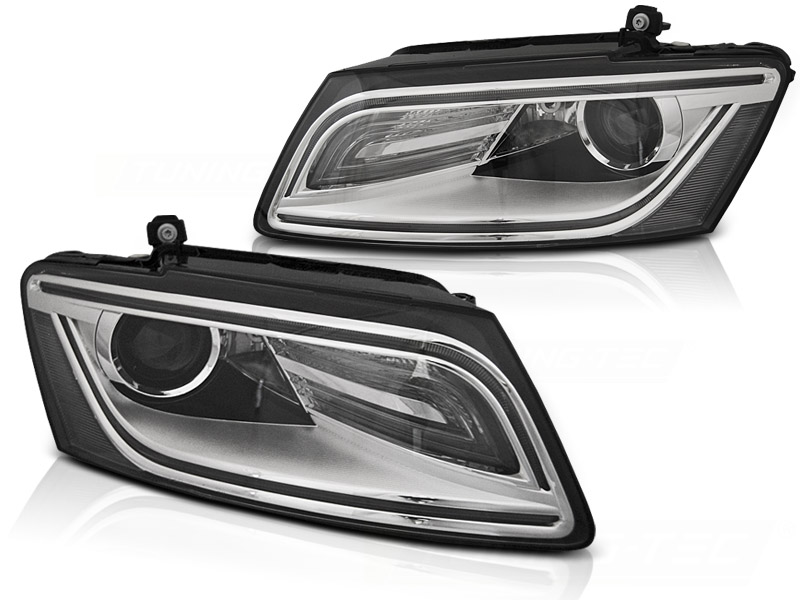 STRÅLKASTARE TRUE DRL KROM TILL AUDI Q5 2012-2017