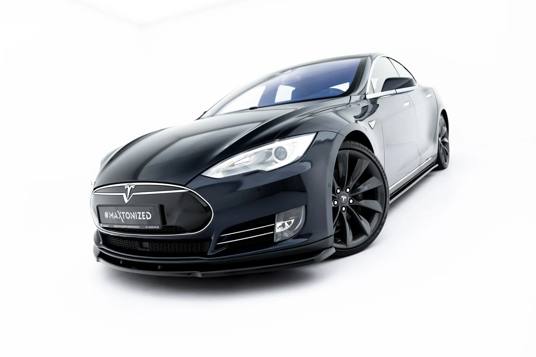 FRONT SPLITTER V.1 SUITABLE FOR TESLA MODEL S MK1 – MAXTON DESIGN - 6