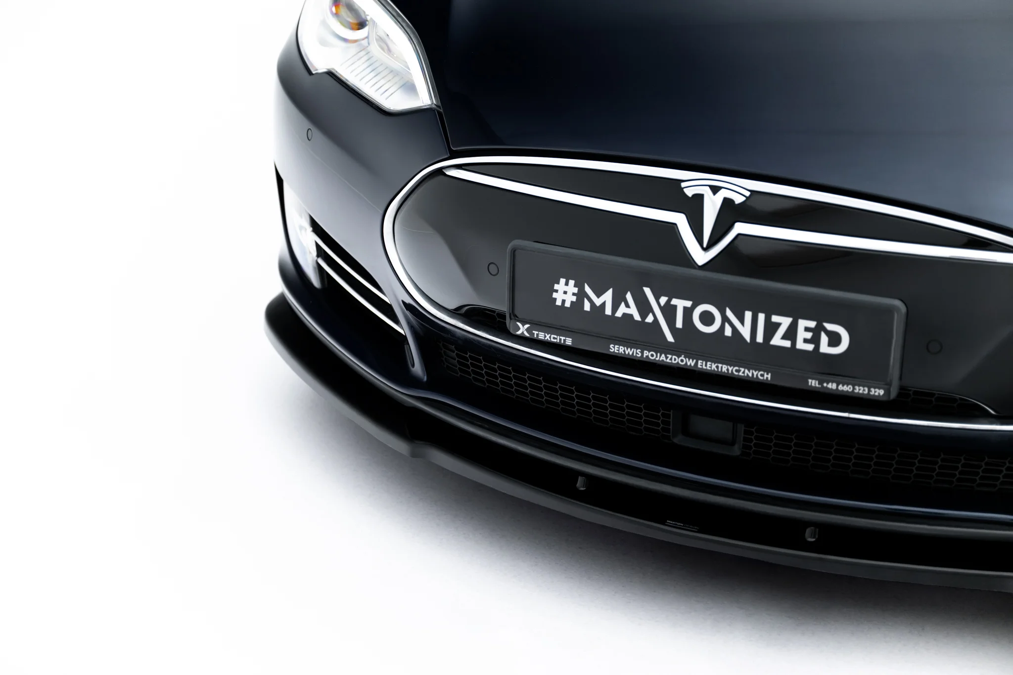 FRONT SPLITTER V.1 SUITABLE FOR TESLA MODEL S MK1 – MAXTON DESIGN - 7