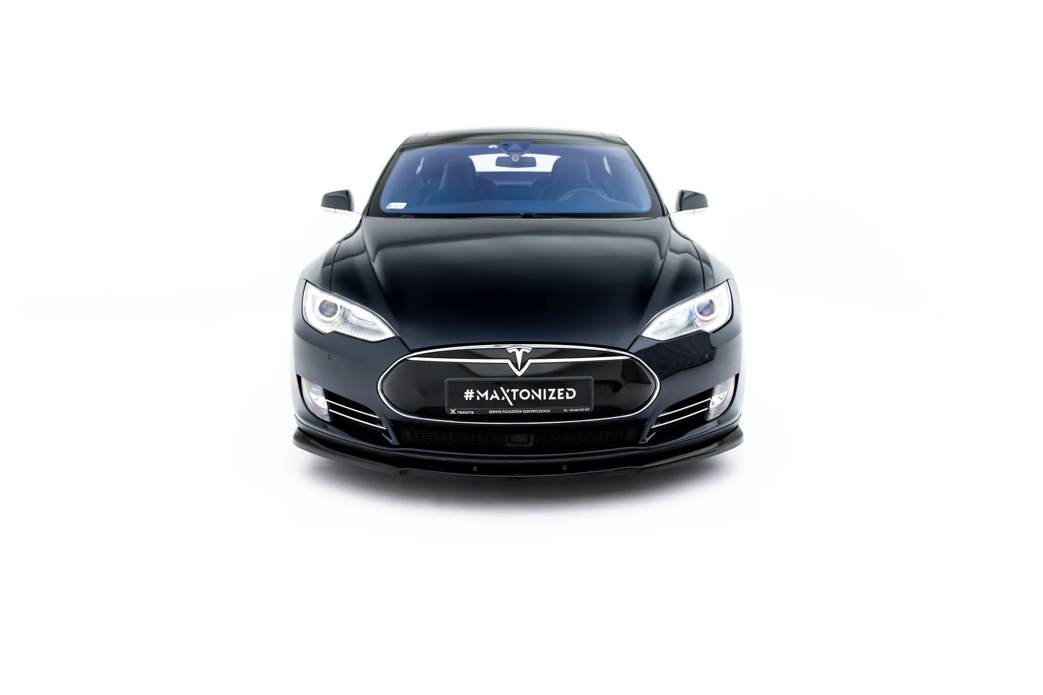 FRONT SPLITTER V.1 SUITABLE FOR TESLA MODEL S MK1 – MAXTON DESIGN - 3