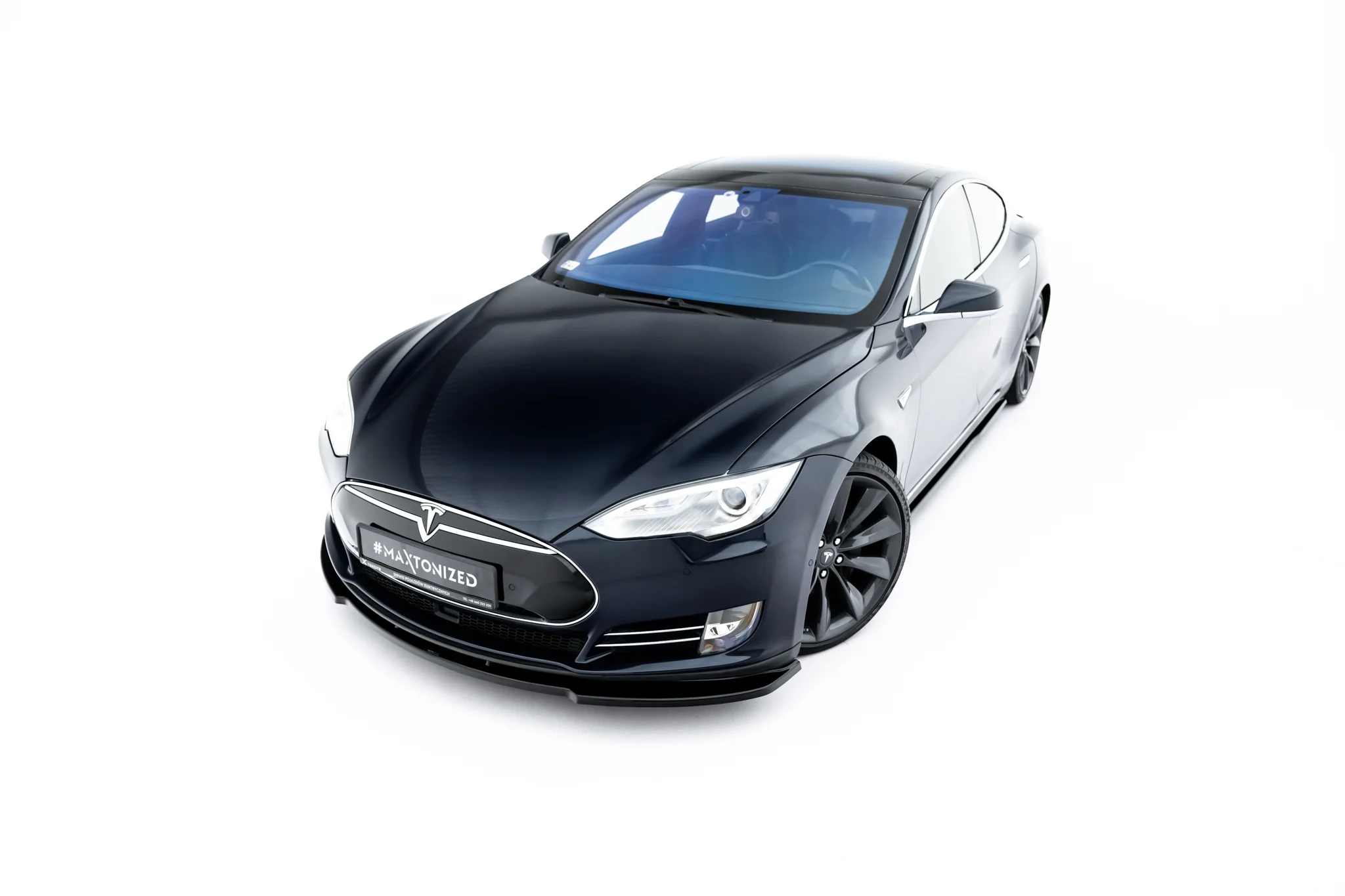 FRONT SPLITTER V.2 SUITABLE FOR TESLA MODEL S MK1 – MAXTON DESIGN - 7