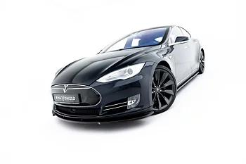 FRONT SPLITTER V.2 SUITABLE FOR TESLA MODEL S MK1 – MAXTON DESIGN