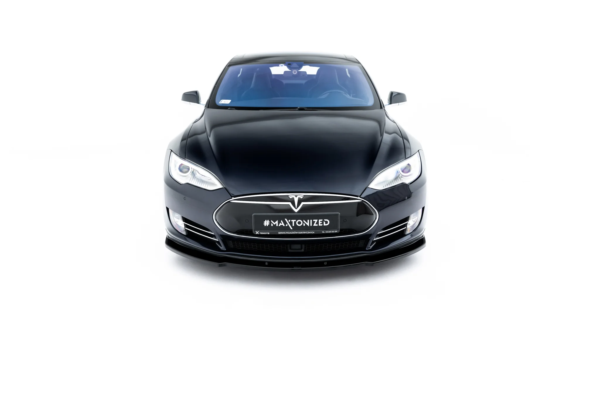 FRONT SPLITTER V.2 SUITABLE FOR TESLA MODEL S MK1 – MAXTON DESIGN - 5