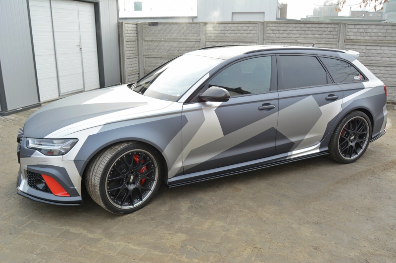 SIDE SKIRTS DIFFUSERS AUDI RS6 C7 - 2