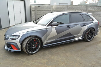 SIDE SKIRTS DIFFUSERS AUDI RS6 C7