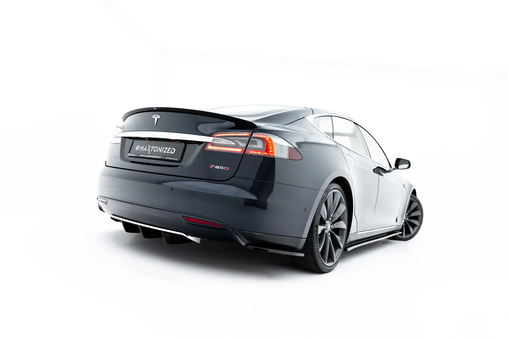 REAR VALANCE SUITABLE FOR TESLA MODEL S MK1 – MAXTON DESIGN - 3