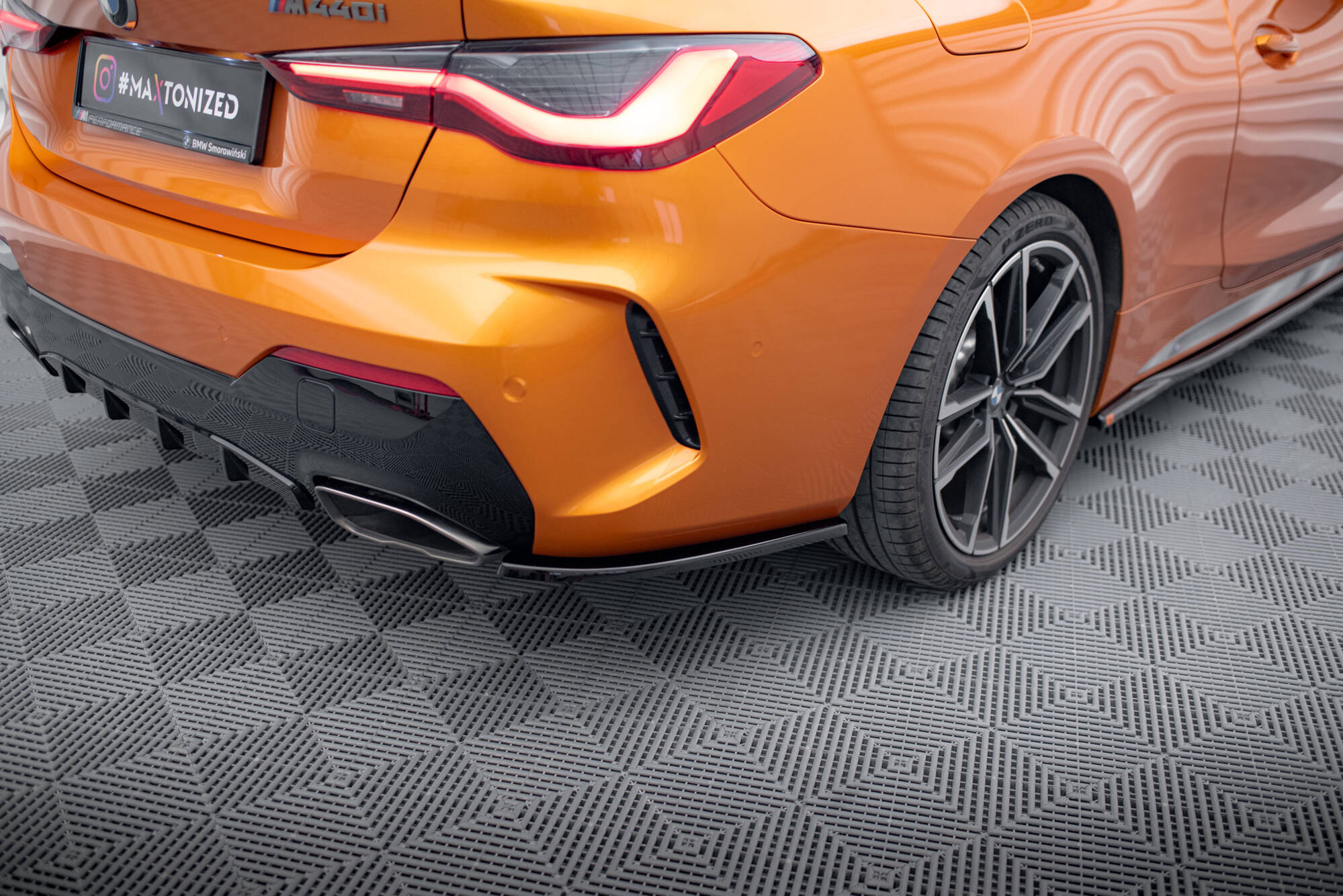 Rear Side Splitters V.1 BMW M440i G22 / G23 - 2