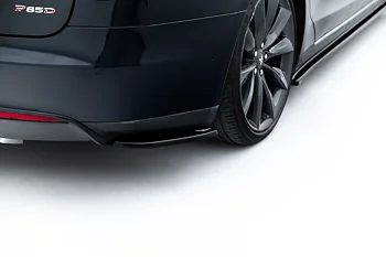 REAR SIDE SPLITTERS V.1 SUITABLE FOR TESLA MODEL S MK1 – MAXTON DESIGN