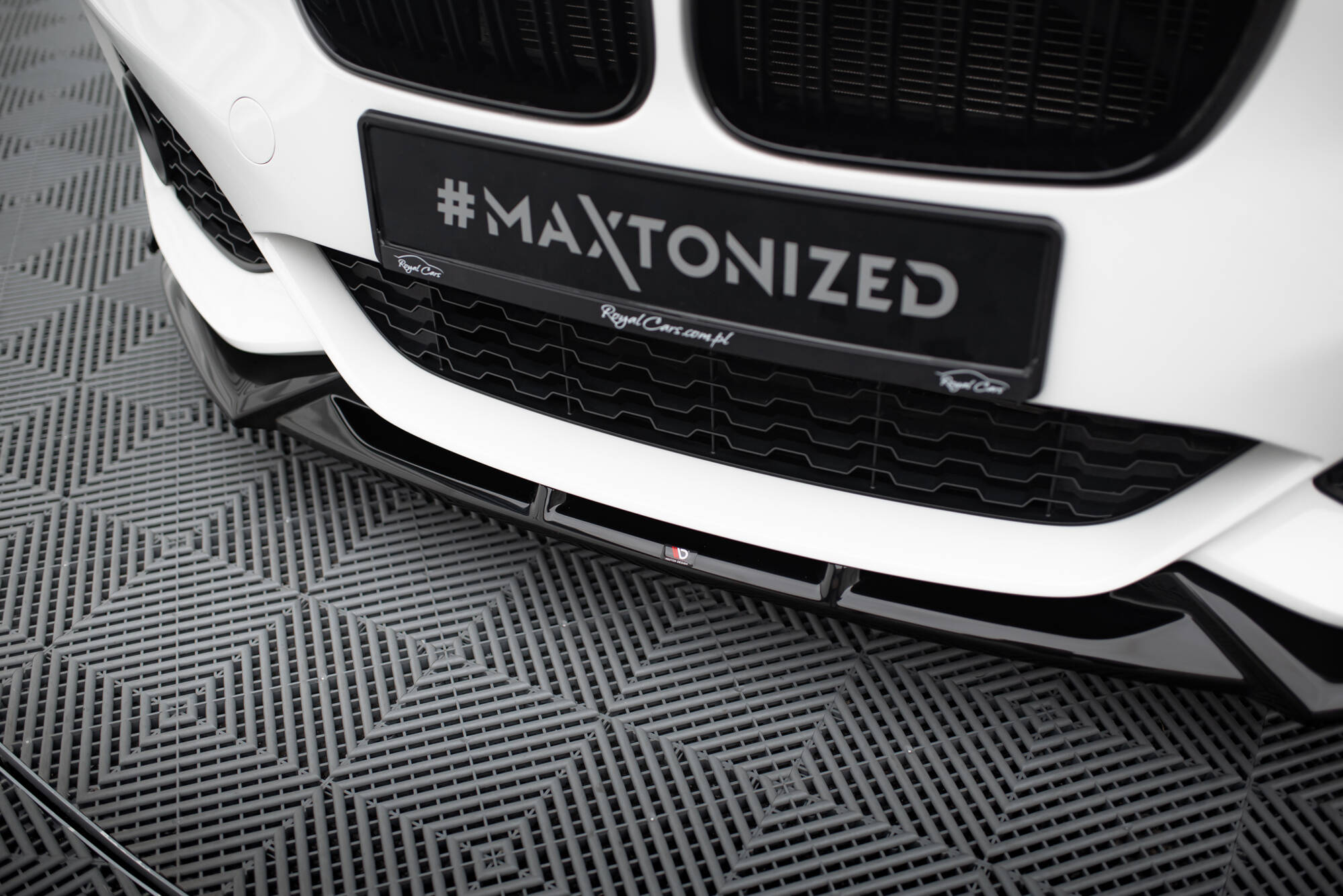 Front Splitter V.5 + Flaps BMW 1 M-Pack / M140i F20 Facelift - 4