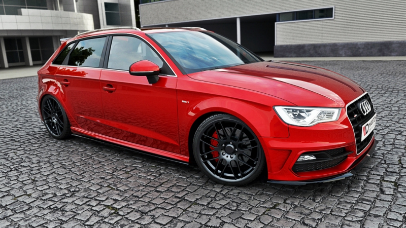 SIDE SKIRTS DIFFUSERS AUDI S3 8V SPORTBACK / AUDI A3 8V SLINE - 2