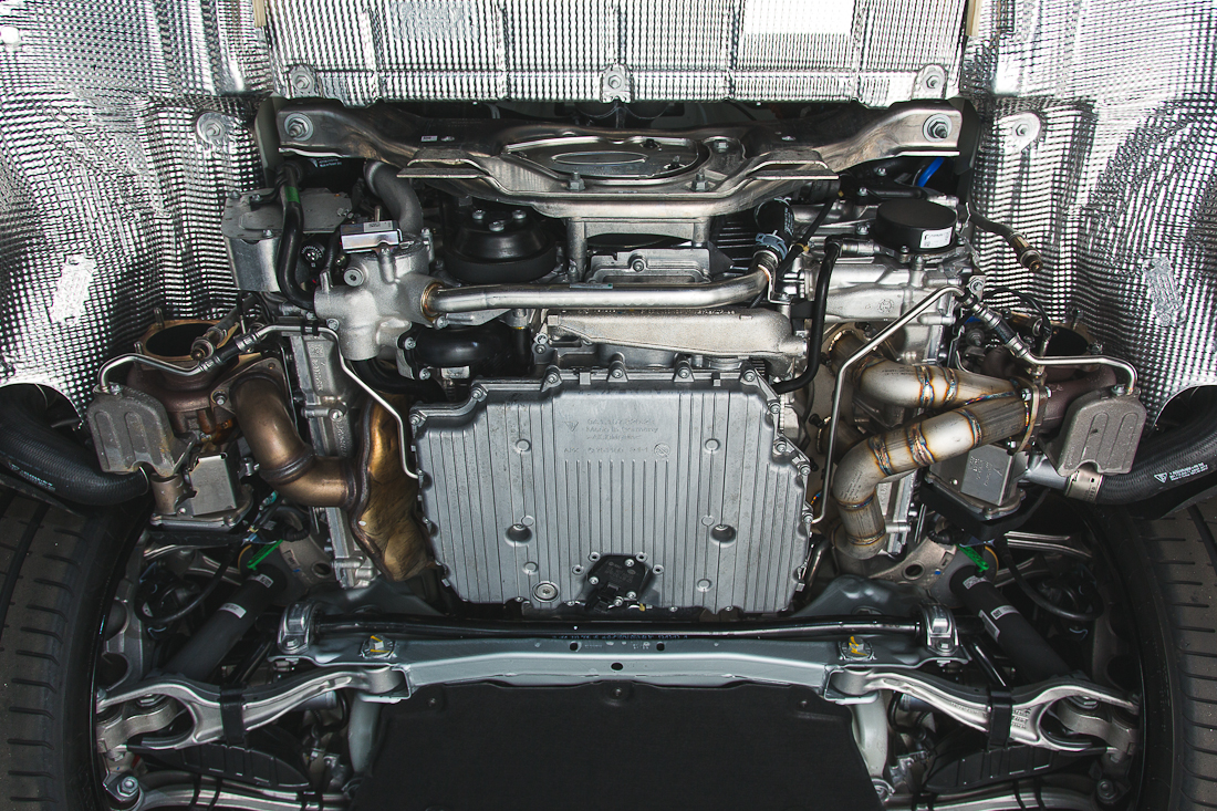 AGENCY POWER PERFORMANCE TUBULAR HEADERS PORSCHE 991 TURBO 14-15