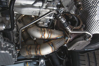 AGENCY POWER PERFORMANCE TUBULAR HEADERS PORSCHE 991 TURBO 14-15