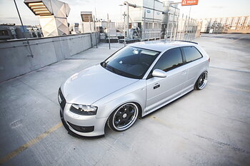 FRONT SPLITTER AUDI S3 8P (FACELIFT MODEL) 2006-2008
