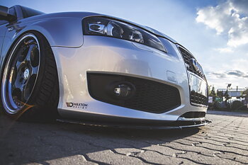 FRONT SPLITTER AUDI S3 8P (FACELIFT MODEL) 2006-2008
