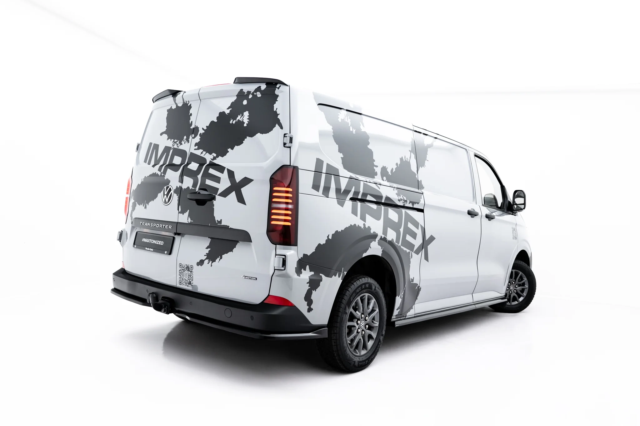 SPOILER CAP SUITABLE FOR VOLKSWAGEN TRANSPORTER T7 / FORD TRANSIT CUSTOM MK2 / TOURNEO CUSTOM MK2 – MAXTON DESIGN