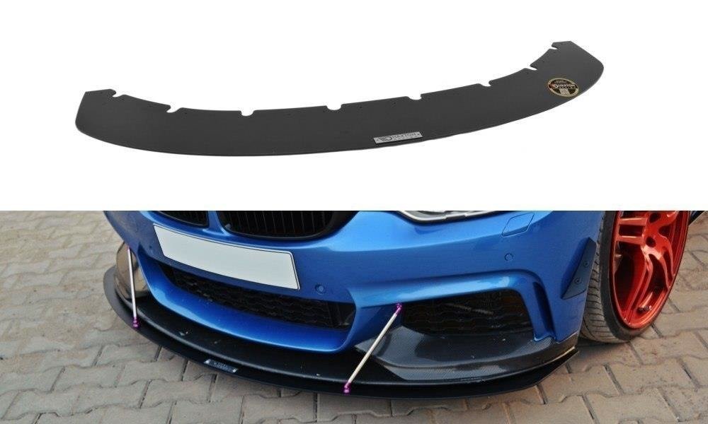 Front Racing Splitter V.3 BMW 4 Coupe / Gran Coupe / Cabrio M-Pack F32 / F36 / F33