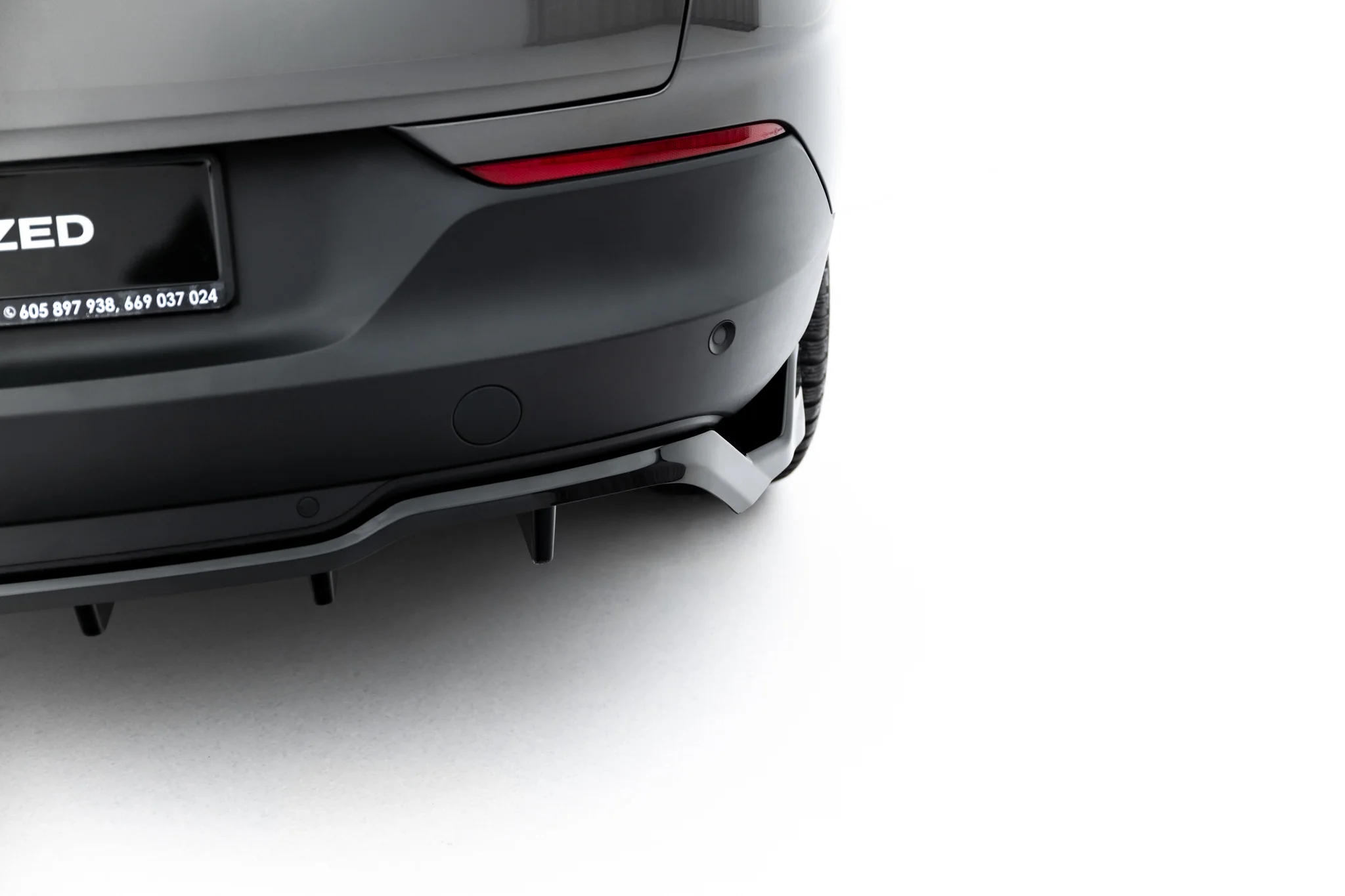 REAR SPLITTER (WITH VERTICAL BARS) SUITABLE FOR OPEL GRANDLAND MK1 – MAXTON DESIGN - 4