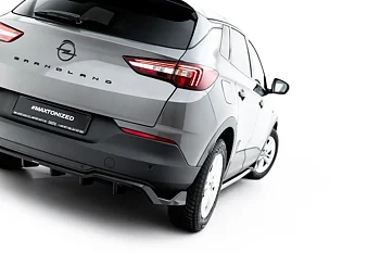 REAR SPLITTER (WITH VERTICAL BARS) SUITABLE FOR OPEL GRANDLAND MK1 – MAXTON DESIGN
