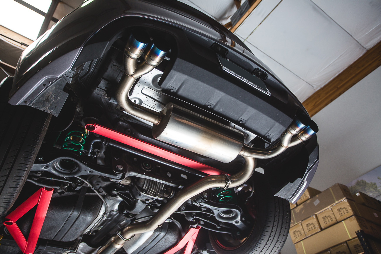 AGENCY POWER CATBACK EXHAUST HYUNDAI GENESIS 2.0 TURBO 09-12 - 4