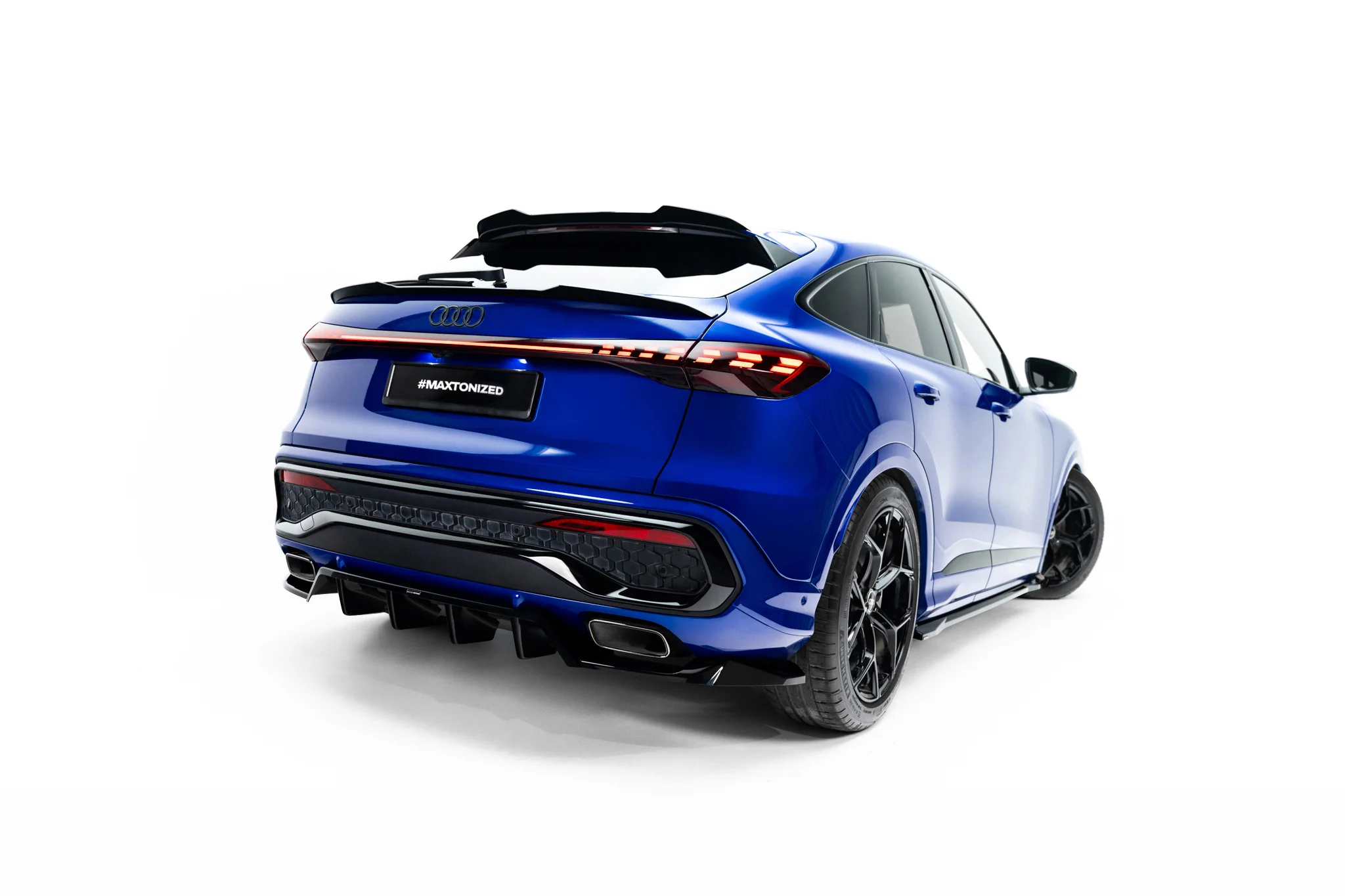 BOTTOM SPOILER CAP SUITABLE FOR AUDI Q5 S-LINE SPORTBACK MK3 – MAXTON DESIGN - 6