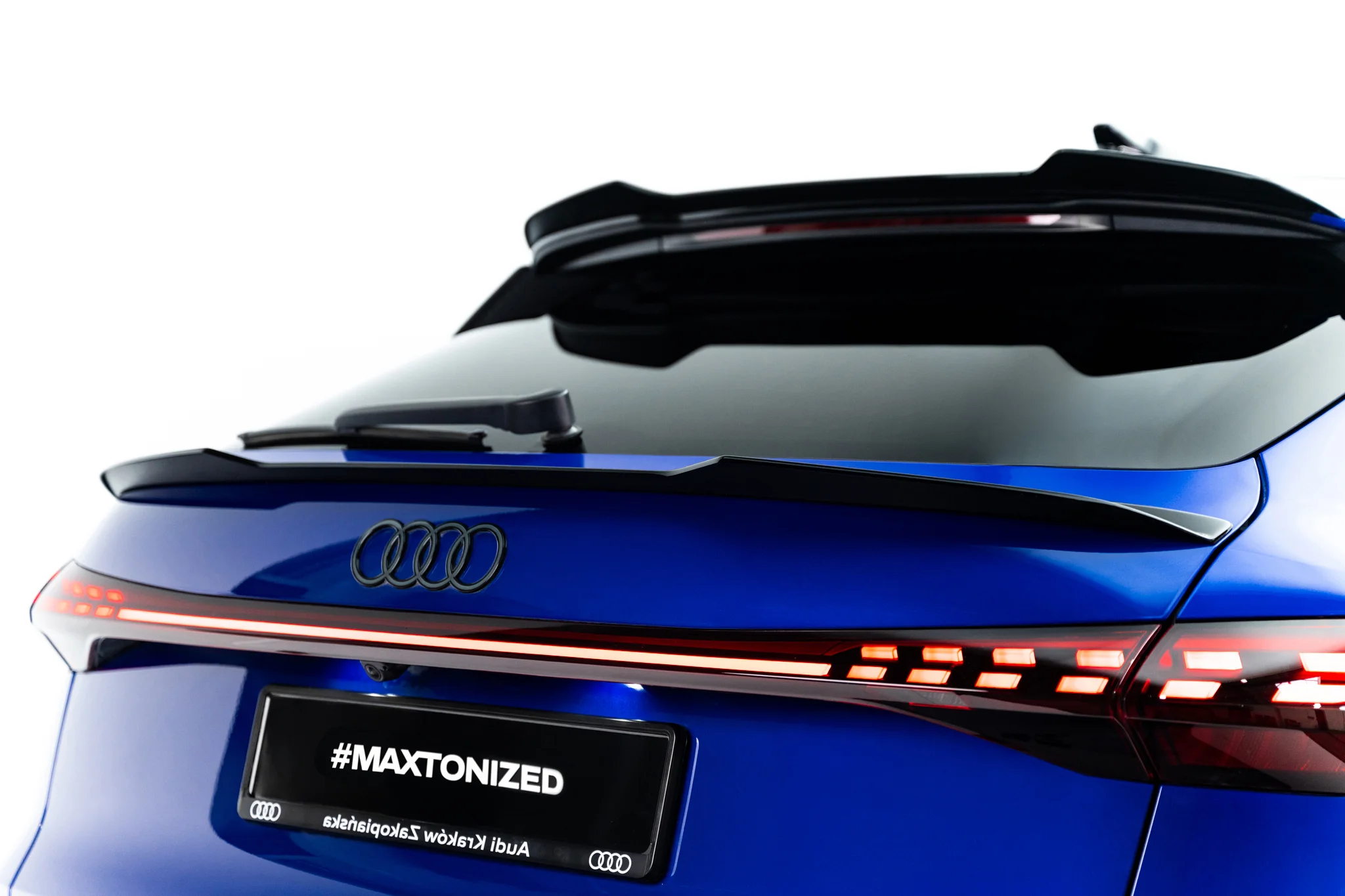 BOTTOM SPOILER CAP SUITABLE FOR AUDI Q5 S-LINE SPORTBACK MK3 – MAXTON DESIGN - 3