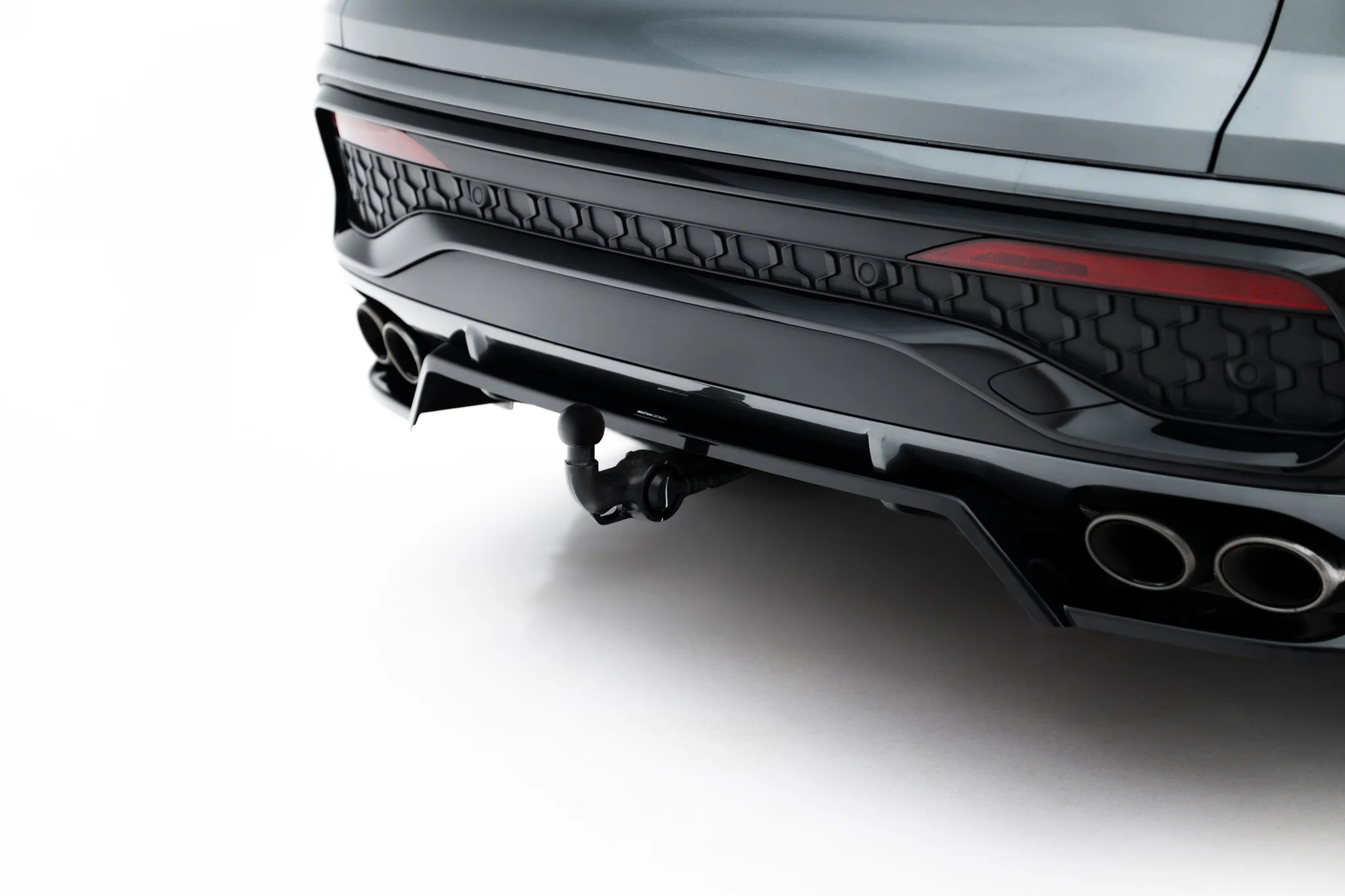 REAR SPLITTER (WITH VERTICAL BARS) SUITABLE FOR AUDI SQ5 SPORTBACK / SUV MK3 – MAXTON DESIGN