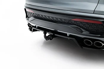 REAR SPLITTER (WITH VERTICAL BARS) SUITABLE FOR AUDI SQ5 SPORTBACK / SUV MK3 – MAXTON DESIGN