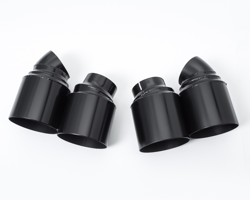 AGENCY POWER QUAD GT2 ANGLE STYLE EXHAUST TIPS PORSCHE 991 TURBO - 4