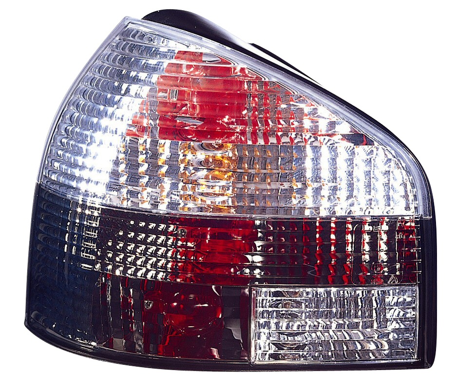 AUDI A3 96-03 TAILLIGHTS RED/CLEAR V1