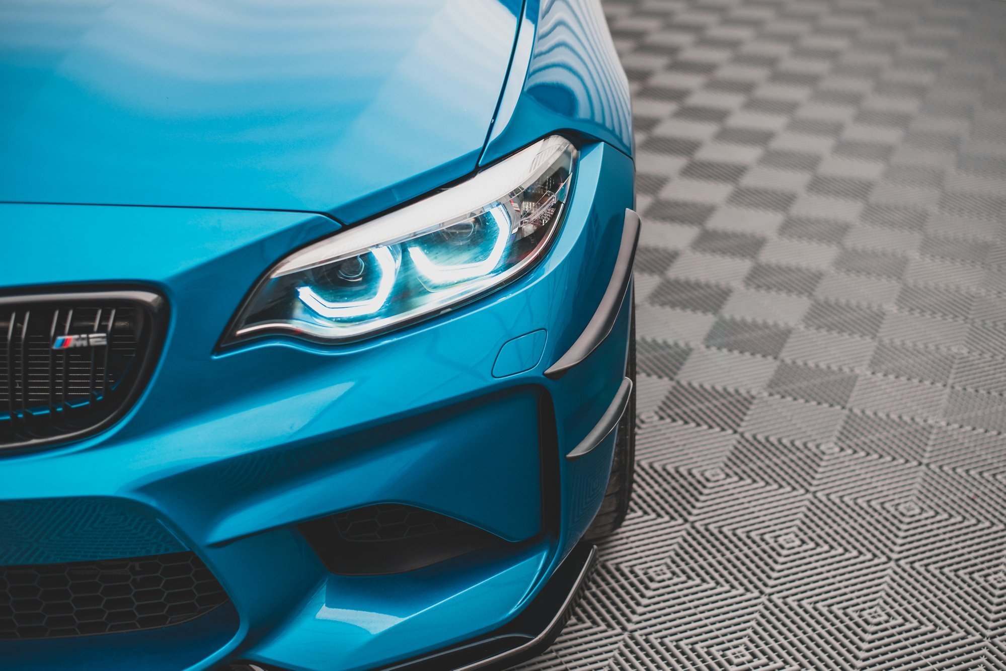 Front Bumper Wings (Canards) BMW M2 F87 - 3