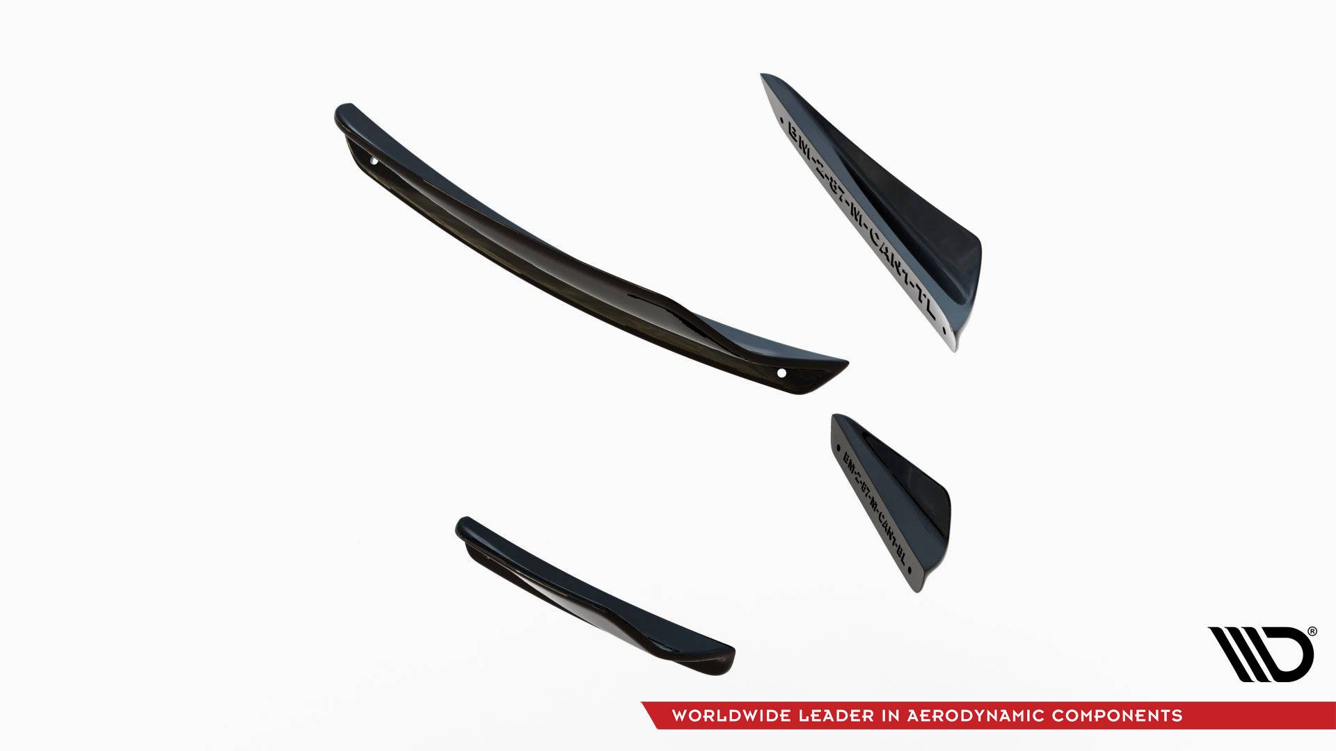 Front Bumper Wings (Canards) BMW M2 F87 - 5