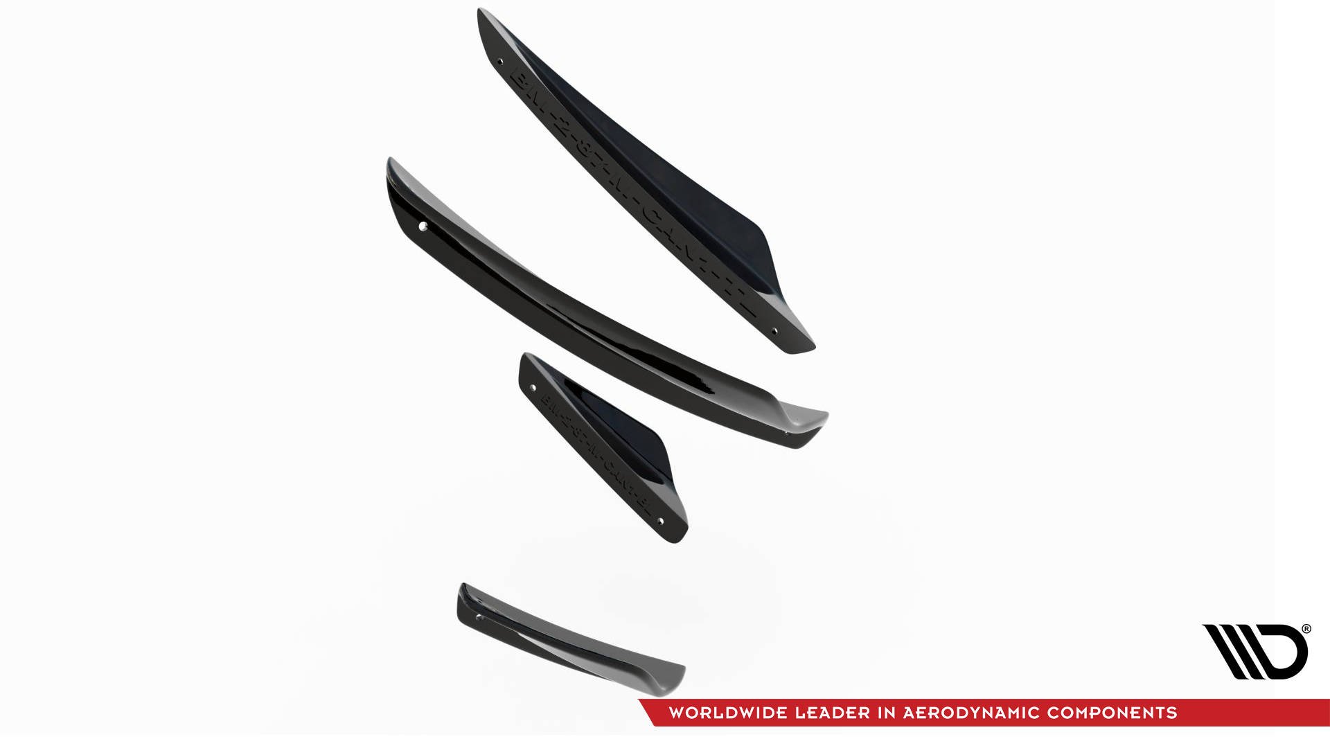 Front Bumper Wings (Canards) BMW M2 F87 - 6