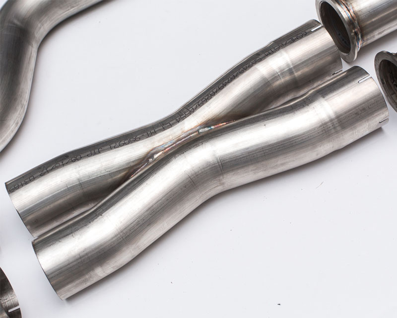 AGENCY POWER TURBO BACK EXHAUST WITH HIGH FLOW CAT DOWNPIPES MERCEDES-BENZ E63 AMG W212 12-15 - 2