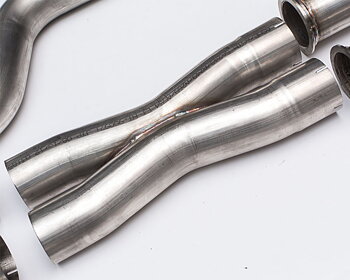 AGENCY POWER TURBO BACK EXHAUST WITH HIGH FLOW CAT DOWNPIPES MERCEDES-BENZ E63 AMG W212 12-15