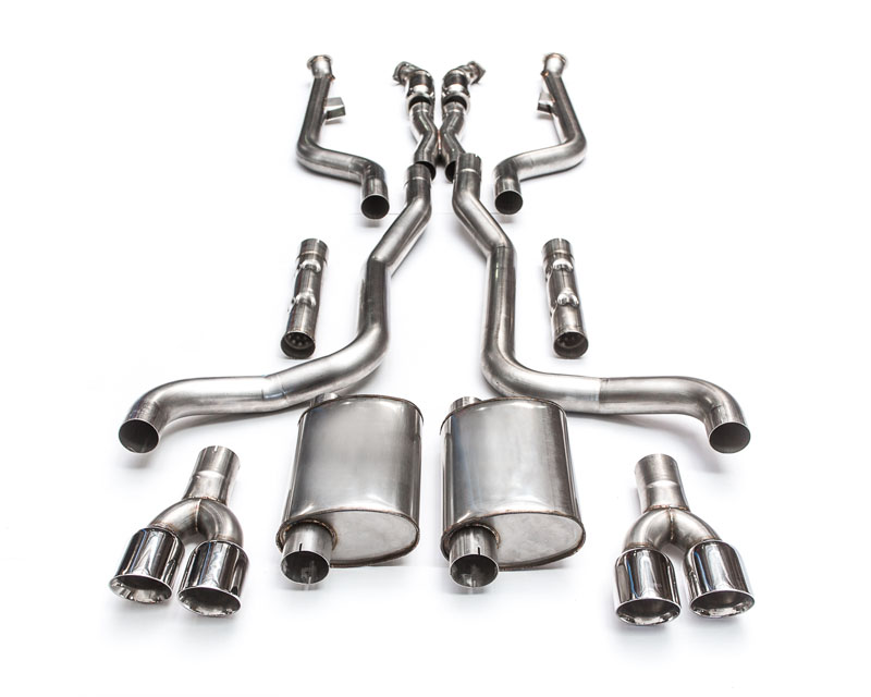 AGENCY POWER TURBO BACK EXHAUST WITH HIGH FLOW CAT DOWNPIPES MERCEDES-BENZ E63 AMG W212 12-15 - 3