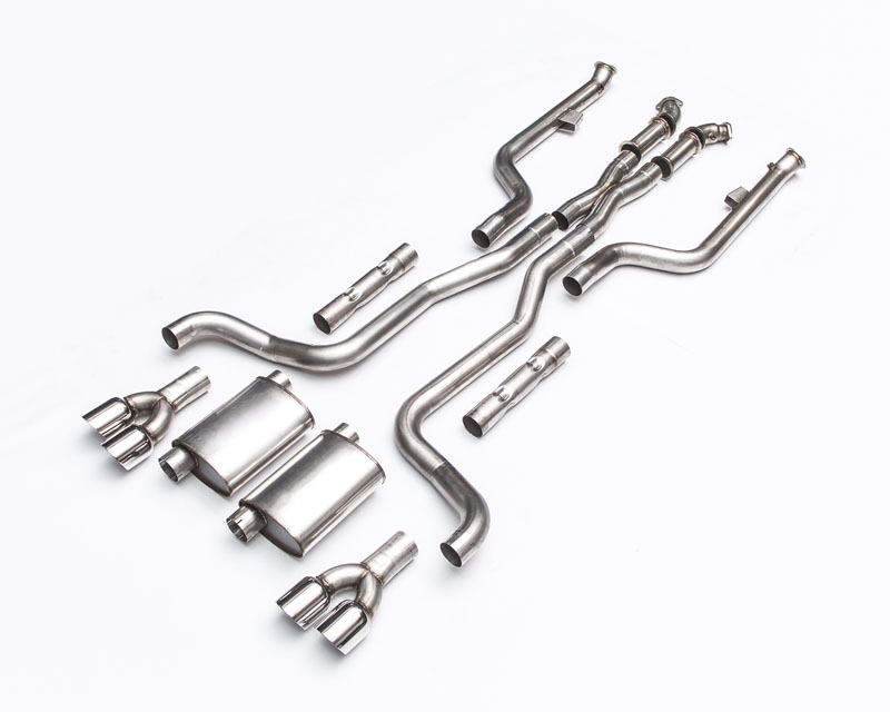 AGENCY POWER TURBO BACK EXHAUST WITH RACE DOWNPIPES MERCEDES-BENZ E63 AMG W212 12-15