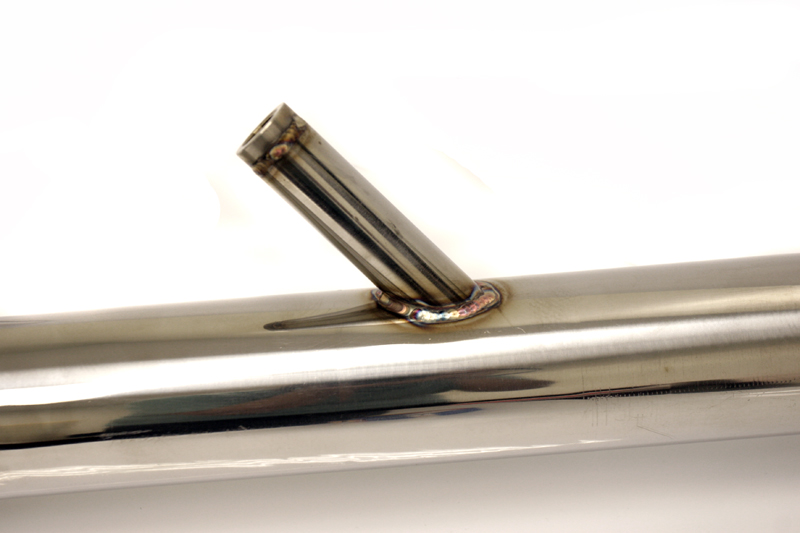 AGENCY POWER TITANIUM TIP TURBOBACK DUAL EXHAUST SYSTEM SUBARU WRX SEDAN 08-12 - 2
