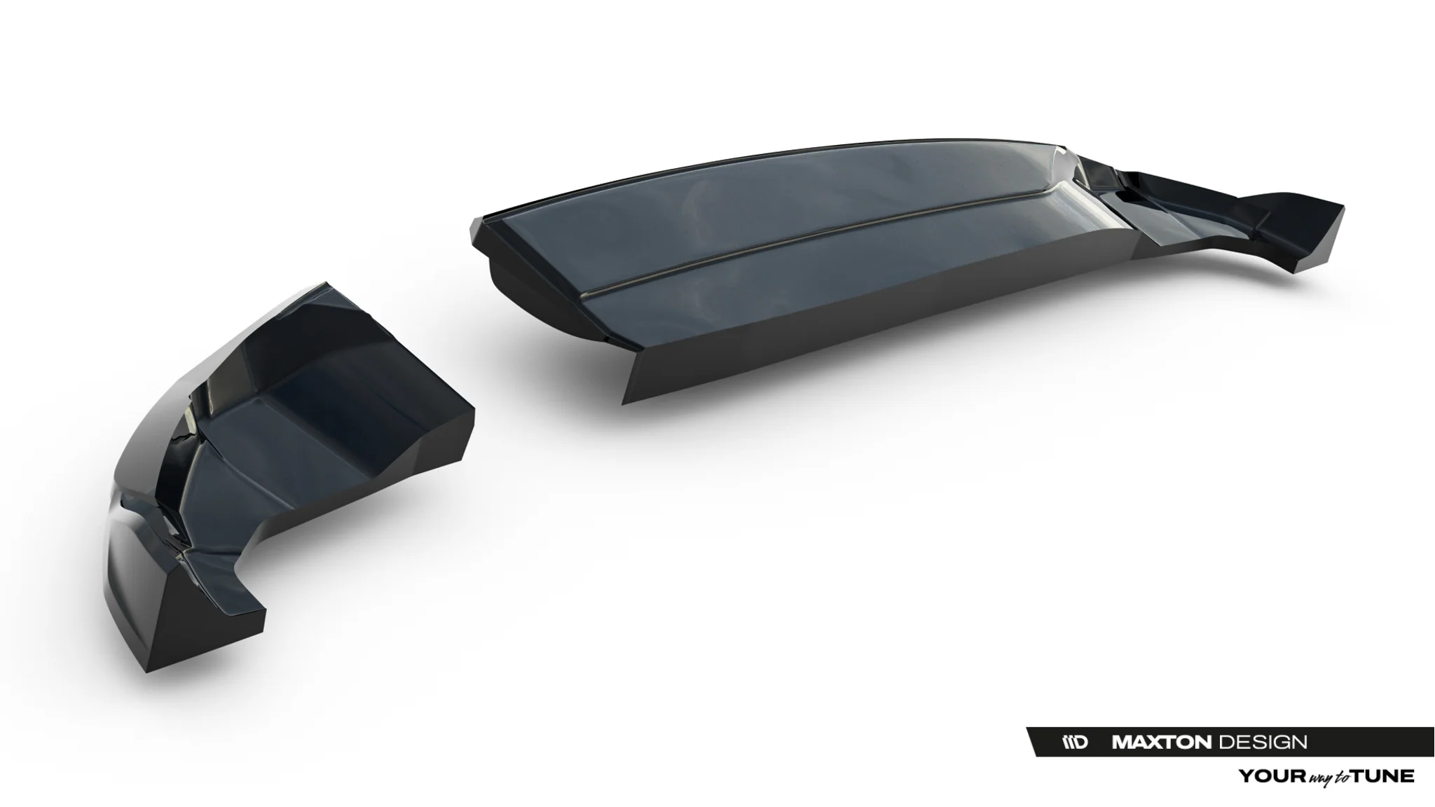 REAR SPLITTER (WITH VERTICAL BARS) SUITABLE FOR ALFA ROMEO JUNIOR MK1 – MAXTON DESIGN - 5