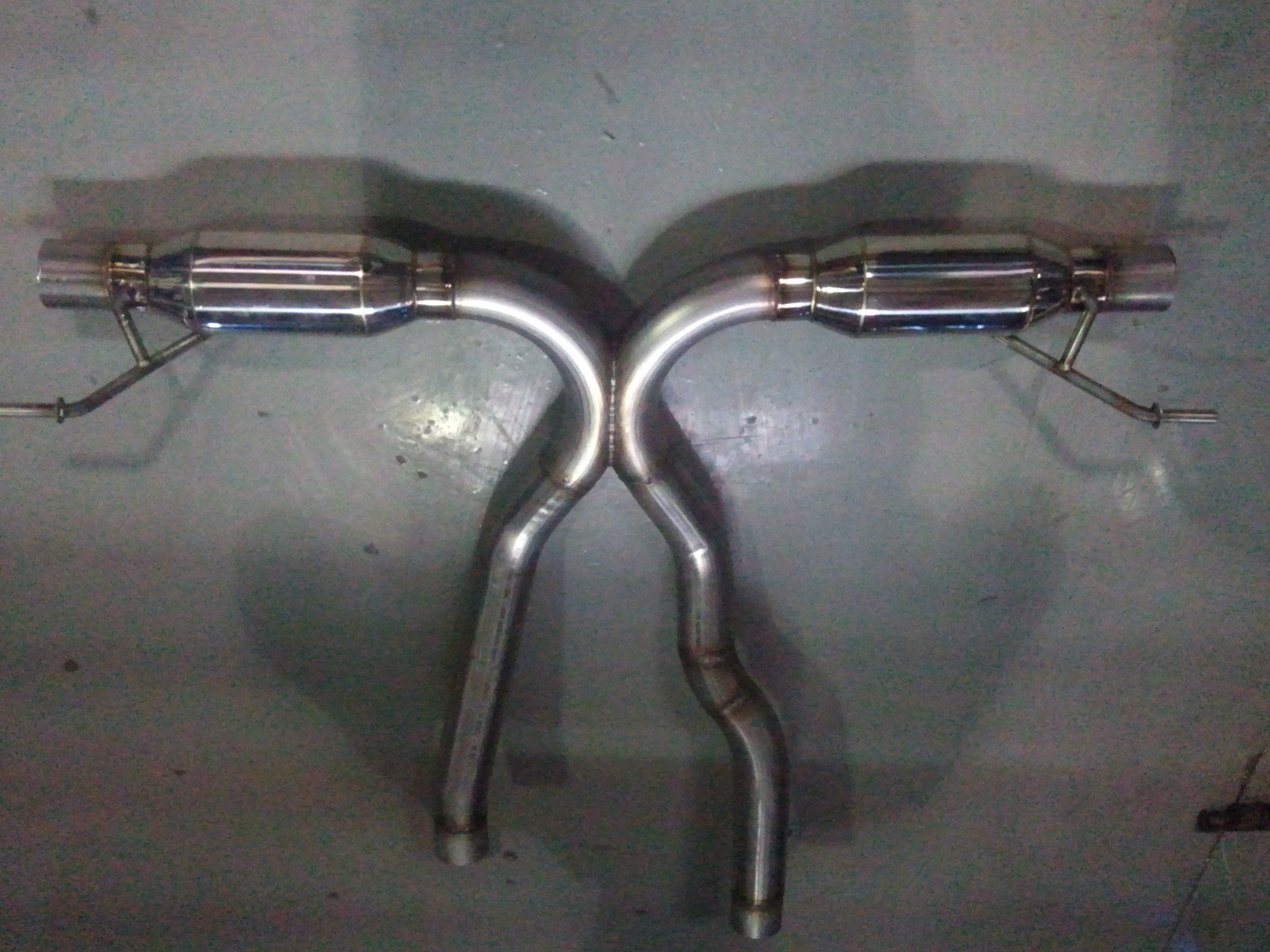 AGENCY POWER MUFFLER EXHAUST PORSCHE CAYENNE S V6 V8 11-14 - 2