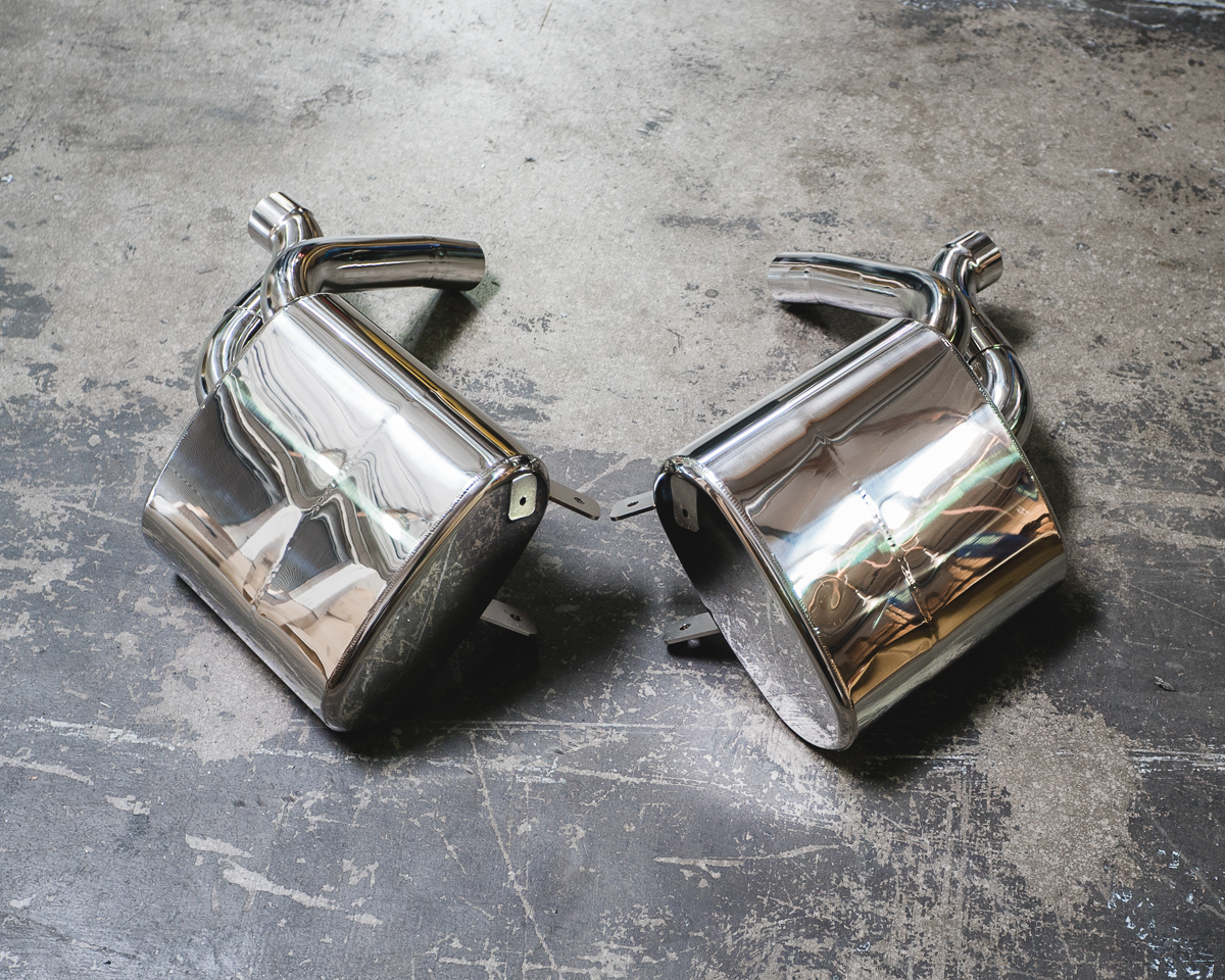 AGENCY POWER EXHAUST MUFFLERS PORSCHE 997.1 CARRERA 05-08 - 4