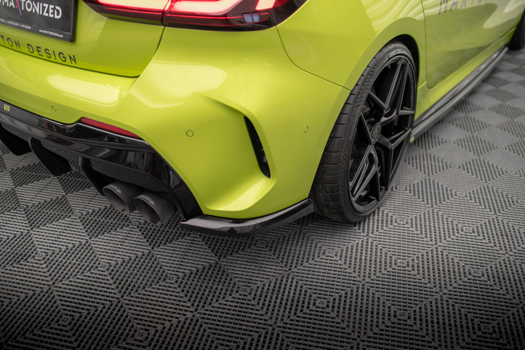 Rear Side Splitters V.5 BMW 1 F40 M-Sport / M135i - 4