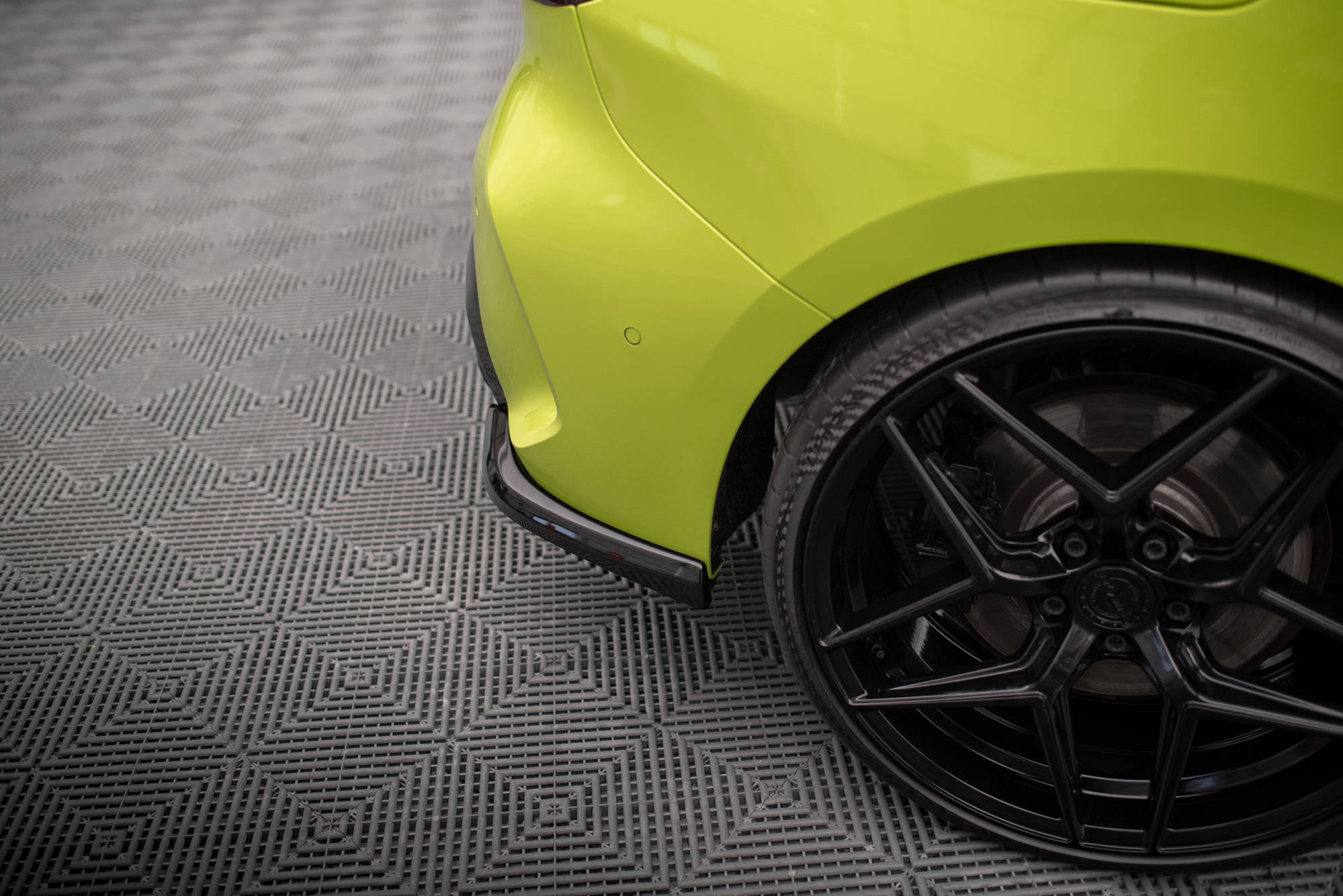 Rear Side Splitters V.5 BMW 1 F40 M-Sport / M135i - 3