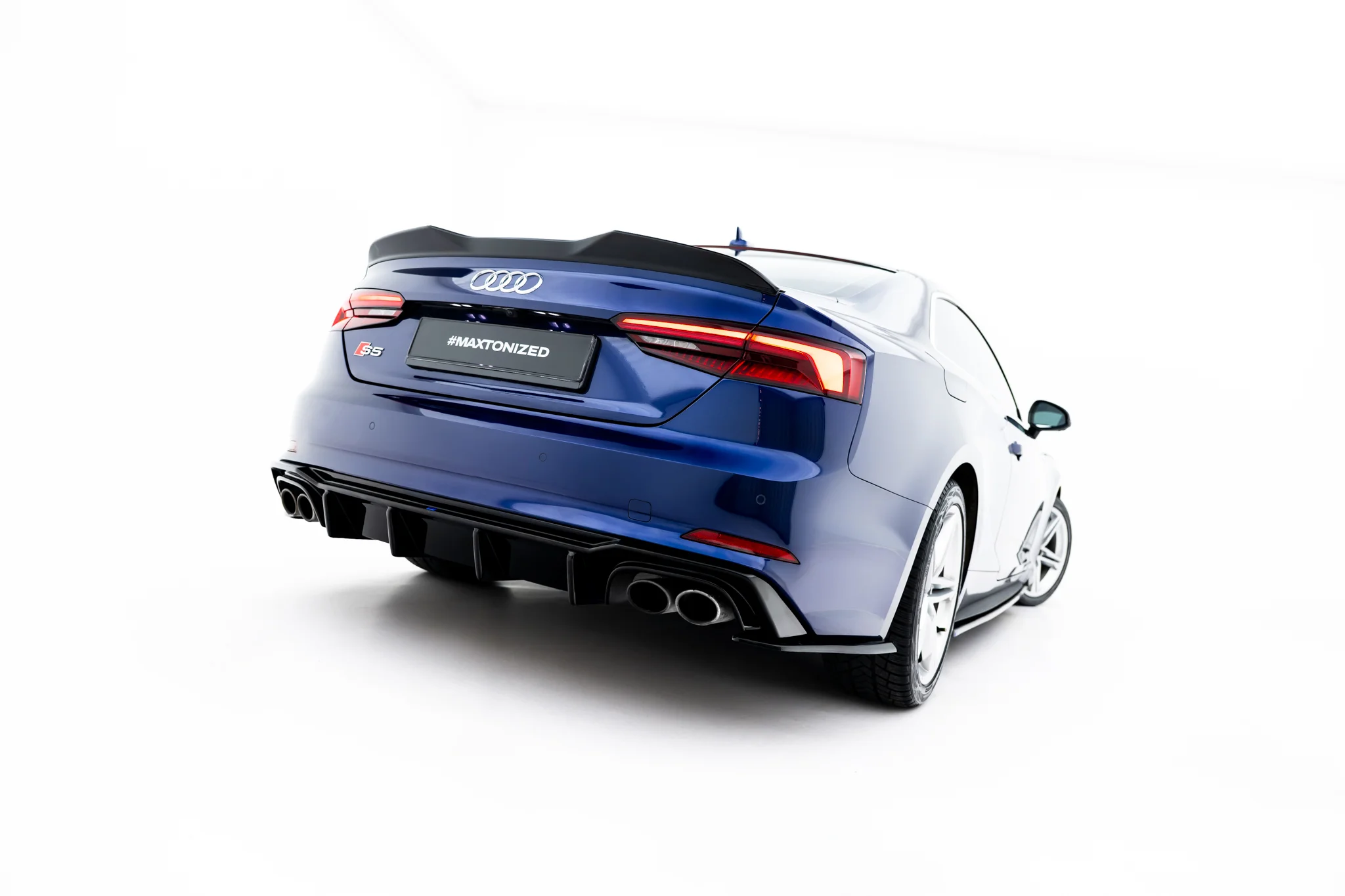 REAR SIDE SPLITTERS V.2 SUITABLE FOR AUDI S5 COUPE F5 – MAXTON DESIGN - 4
