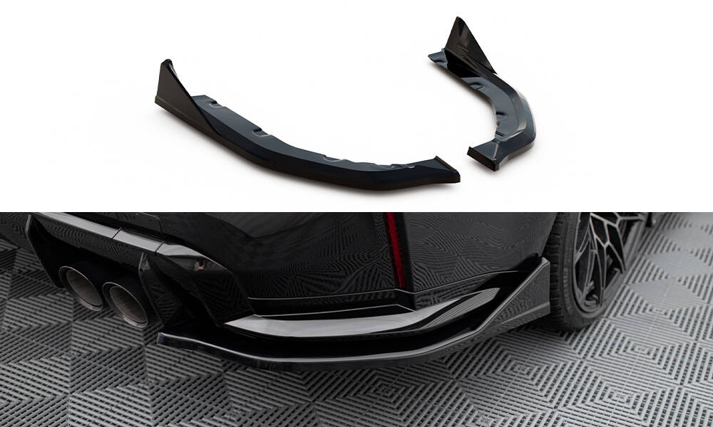Rear Side Splitters V.4 CSL Look BMW M3 G80