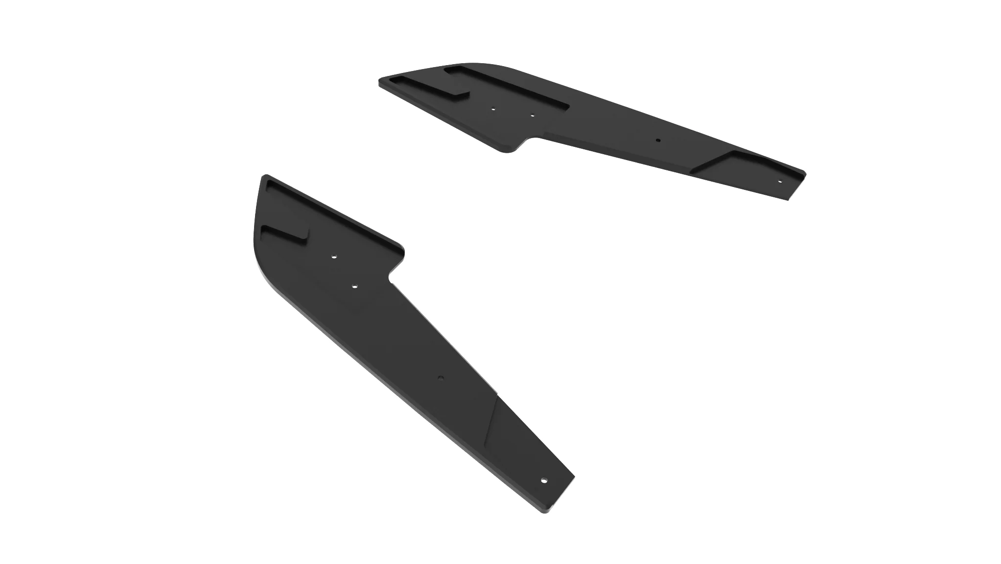 STREET PRO REAR SIDE SPLITTERS SUITABLE FOR AUDI S5 COUPE F5 – MAXTON DESIGN - 2