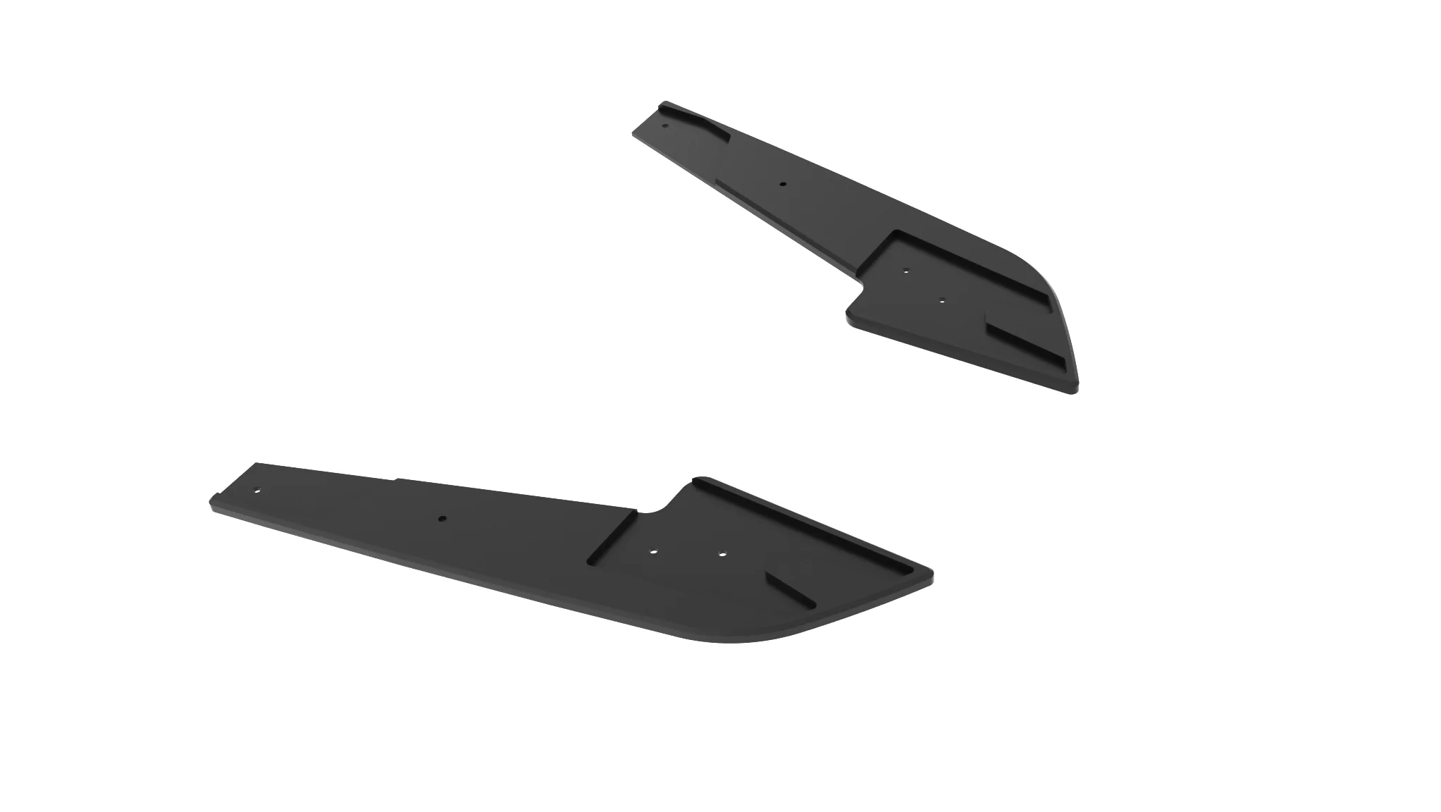 STREET PRO REAR SIDE SPLITTERS SUITABLE FOR AUDI S5 COUPE F5 – MAXTON DESIGN - 3