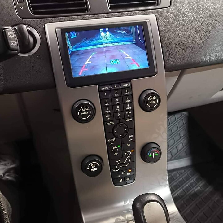 VOLVO C30/S40/V50/C70 MODELLANPASSAD HUVUDENHET ANDROID 9